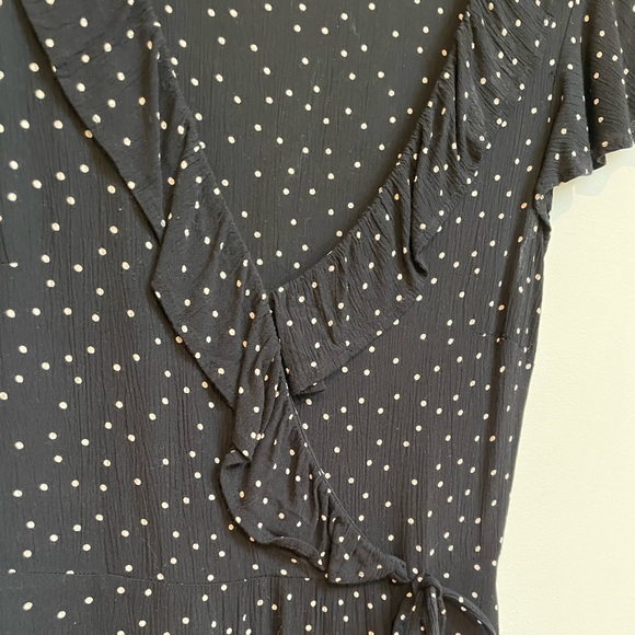 Polka Dot Wrap Dress - Picture 3 of 5